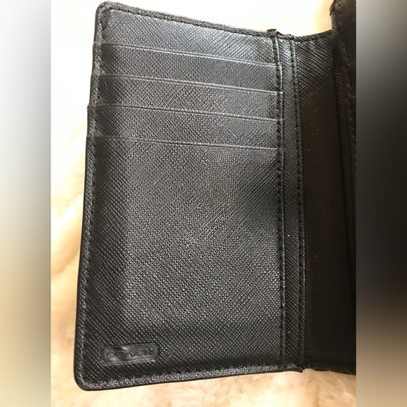 Vintage Black Coach Wallet - Picture 3 of 3